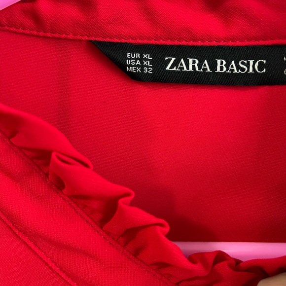 Red Hot Shirt by Zara - Picture 3 of 4